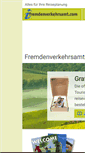 Mobile Screenshot of fremdenverkehrsamt.com